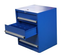 揚(yáng)州3抽工具柜抽屜式收納柜五金零件柜可定制