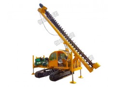 HZYX-800L可旋轉(zhuǎn)光伏打樁機液壓螺旋打樁機恒旺廠家直銷