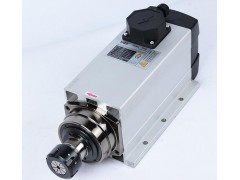 鋁型材鉆孔主軸電機/雕刻機方形風冷主軸電機