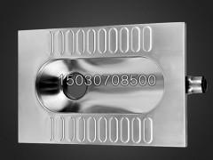 現(xiàn)貨供應(yīng)四周沖水不銹鋼蹲便器 精選304防滑板材