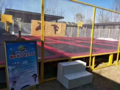 暖場(chǎng)道具慶典超級(jí)蹦床出租，積木樂園展覽出租