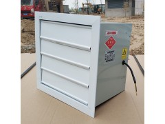 DFBZ方形軸流風機，方形壁式軸流風機，壁式軸流風機帶百葉窗