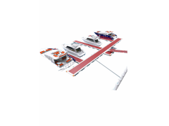 輕型水上龍舟碼頭，摩托艇碼頭，水上游泳池工程案例