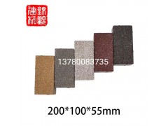 浙江錦觀建材仿石陶瓷透水磚大量供應(yīng)200x100x55