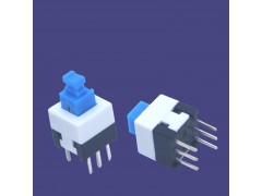 7x7自鎖開關(guān)系列開關(guān) 雙排六腳復(fù)位開關(guān) 直插按鍵開關(guān)