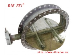 法蘭玻璃鋼蝶閥