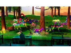 全息互動投影涂鴉