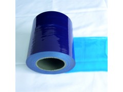高粘藍(lán)色PE保護(hù)膜鋁不銹鋼金屬鋁板門窗玻璃高光塑膠殼防塵膠帶