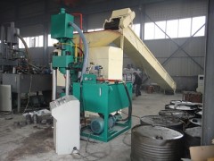 高產(chǎn)量型鋼屑壓塊機(jī)鑫源牌金屬成型設(shè)備定制各種型號l