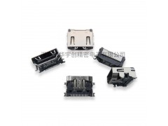 HDMI A TYPE 全貼片 定位柱9.0