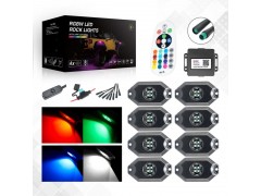 Topcity光電一號(hào)一拖八RGBW底盤(pán)燈巖石燈氛圍燈搖滾燈