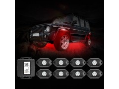 Topcity光電一號(hào)一拖八RGB底盤(pán)燈巖石燈氛圍燈搖滾燈