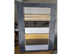 裝飾鋅鋼百葉窗河北生產(chǎn)廠(chǎng)家，小區(qū)通風(fēng)鋅鋼百葉窗