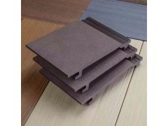 供應木塑墻板 別墅木屋外墻塑木裝飾板銷售