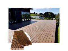 花園廣場地面塑木地板材料生產供應