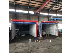 廠家訂做伸縮式噴漆房設(shè)備工廠直銷