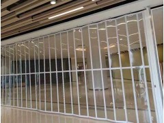 河北北創(chuàng)水晶折疊門，洗車行汽車裝飾展廳水晶卷簾門河北廠家安裝