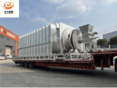 大型滾筒炭化機炭化率高能滿足高產(chǎn)量的需求