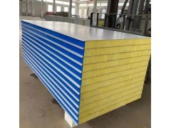 環(huán)保彩鋼巖棉復合板系列大全
