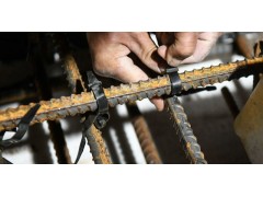 高鐵用鋼筋絕緣卡十字型鋼筋絕緣幫扎帶國(guó)標(biāo)鋼筋絕緣扣